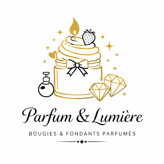 Bougies et fondants gourmands parfumés luxe - Parfum maison intense et longue durée 